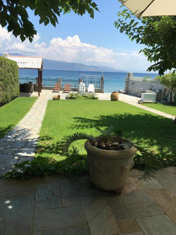 Private Luxury Villa My Beach House Longos  Dış mekan fotoğraf