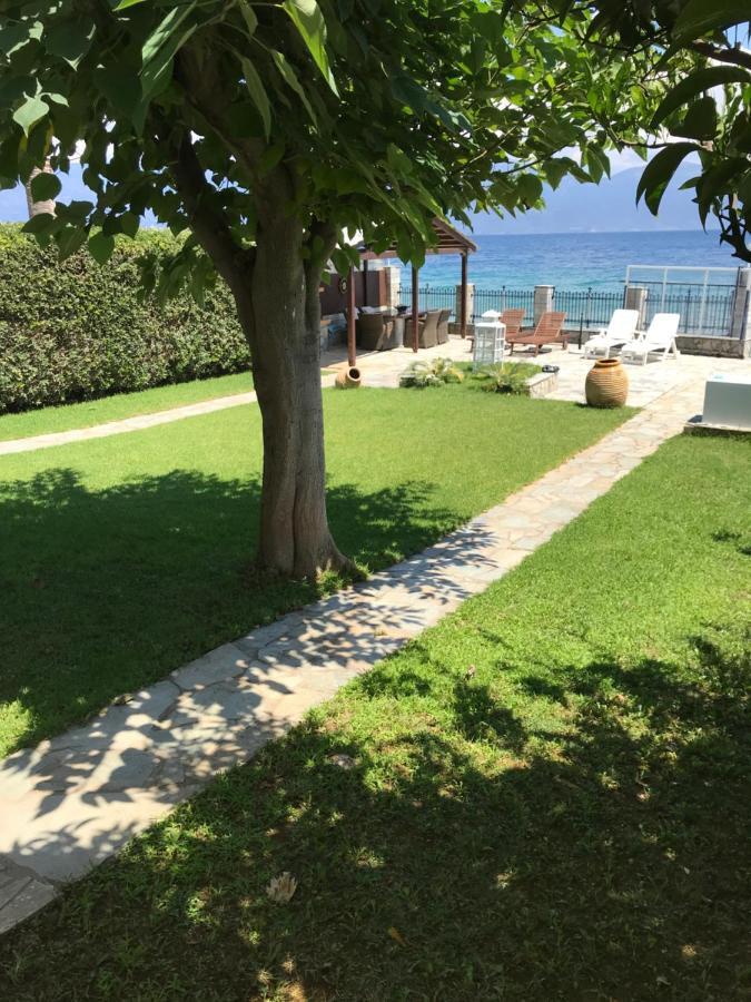 Private Luxury Villa My Beach House Longos  Dış mekan fotoğraf